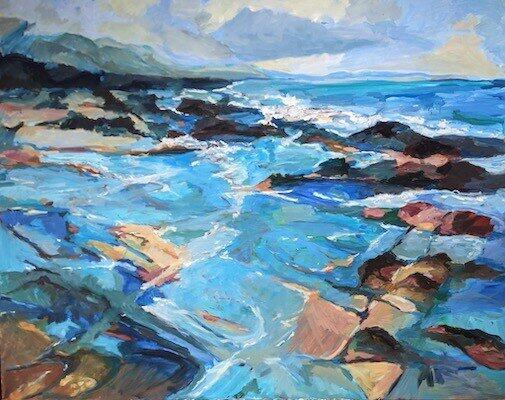 Cathedral Rock Seascape
