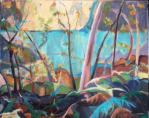 Bush Over Water