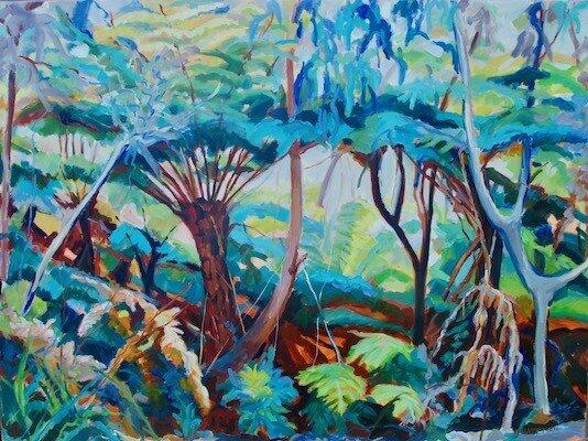 Teal Fern Canopy