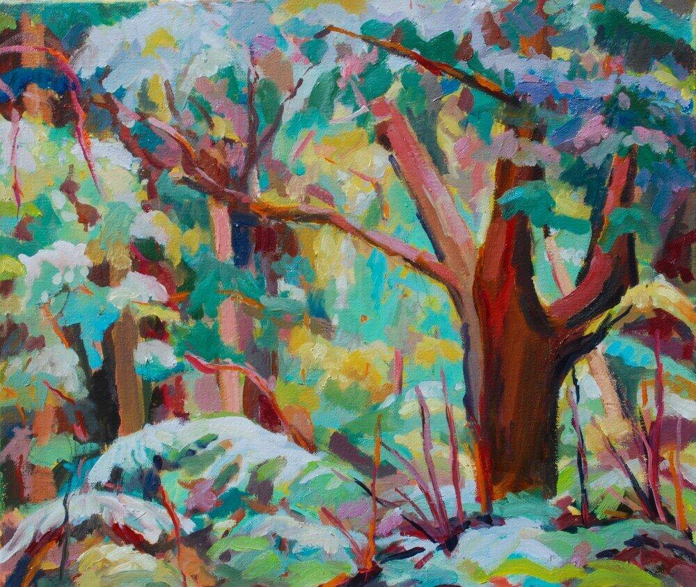 Little Bush Scene, left side