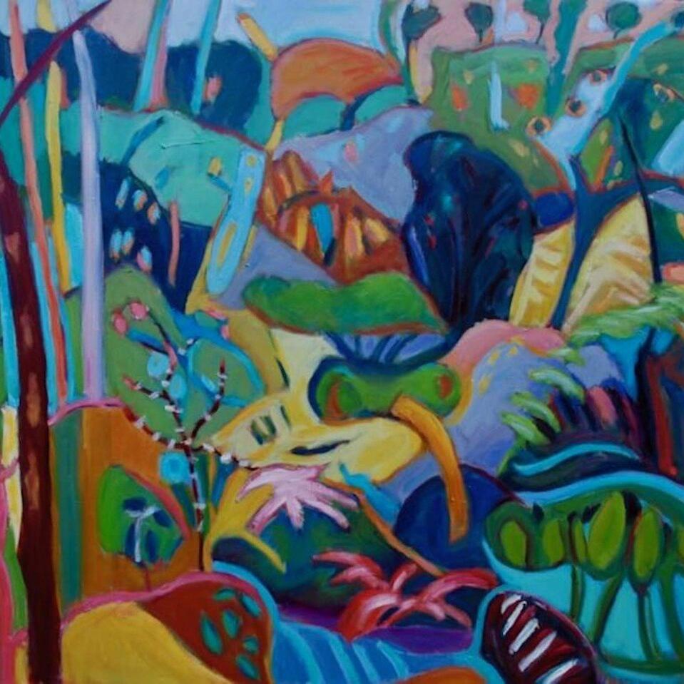Intimate Bush Mosaic (sold)