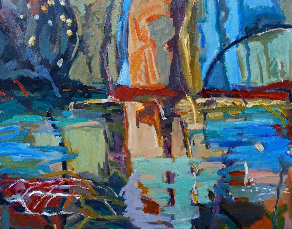 "Reflective Pond".